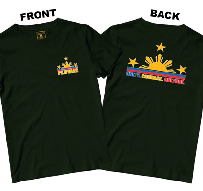 Cotton Shirt: Unity Courage Culture (Front and Back)