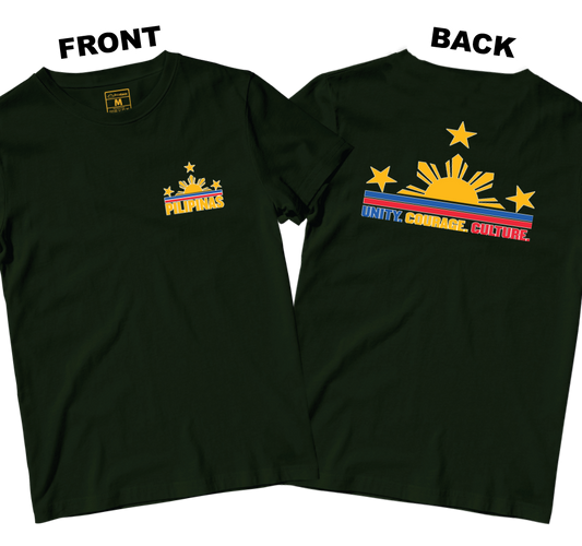 Cotton Shirt: Unity Courage Culture (Front and Back)