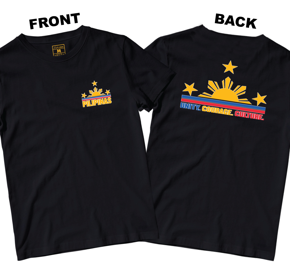 Cotton Shirt: Unity Courage Culture (Front and Back)