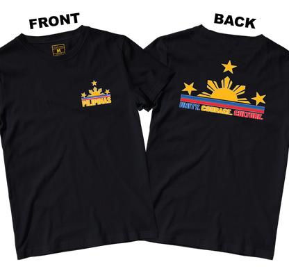 Cotton Shirt: Unity Courage Culture (Front and Back)