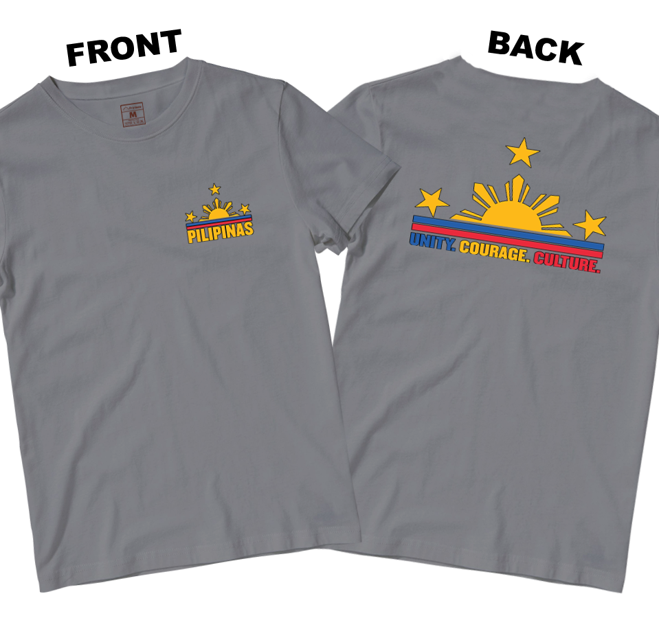 Cotton Shirt: Unity Courage Culture (Front and Back)