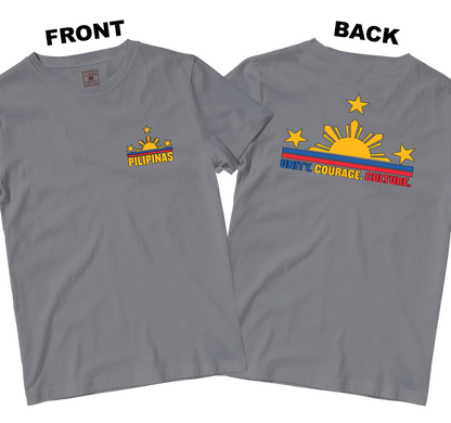 Cotton Shirt: Unity Courage Culture (Front and Back)