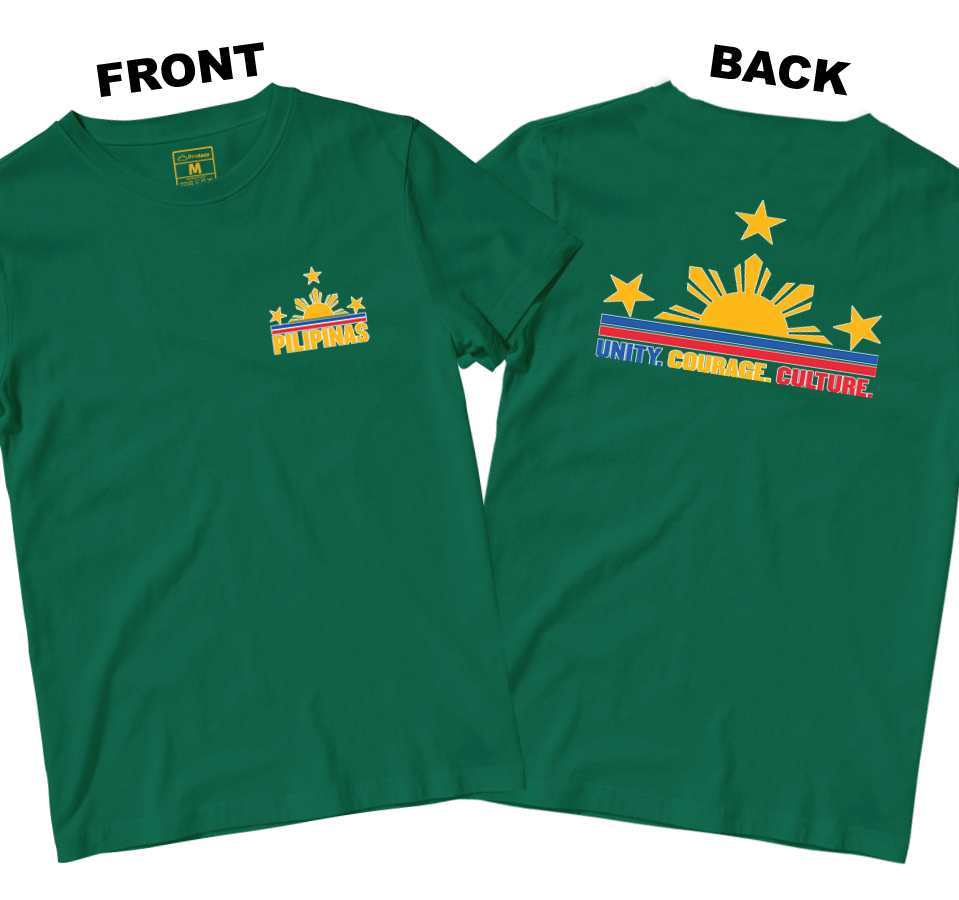 Cotton Shirt: Unity Courage Culture (Front and Back)