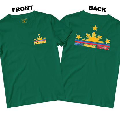 Cotton Shirt: Unity Courage Culture (Front and Back)