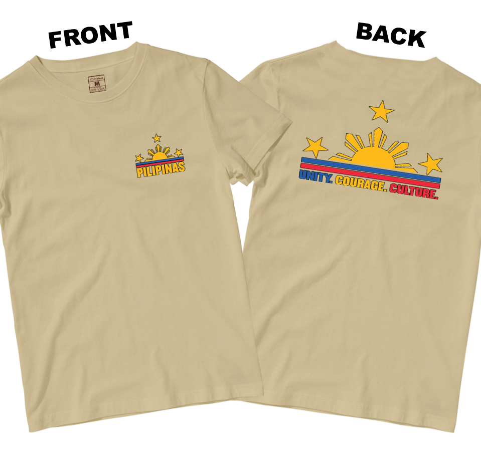 Cotton Shirt: Unity Courage Culture (Front and Back)