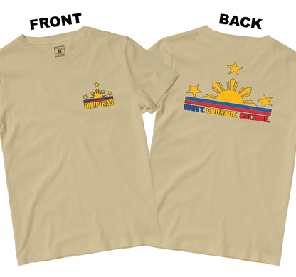 Cotton Shirt: Unity Courage Culture (Front and Back)