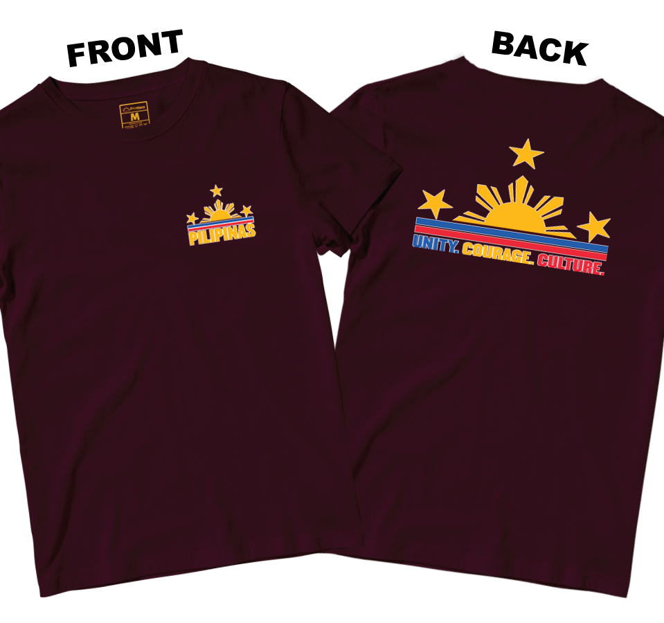 Cotton Shirt: Unity Courage Culture (Front and Back)