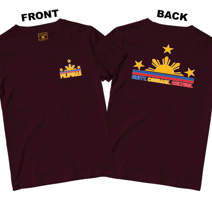 Cotton Shirt: Unity Courage Culture (Front and Back)