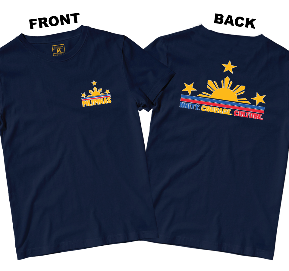 Cotton Shirt: Unity Courage Culture (Front and Back)