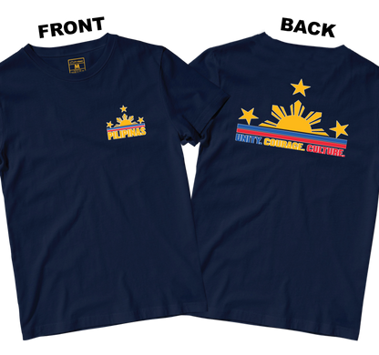 Cotton Shirt: Unity Courage Culture (Front and Back)