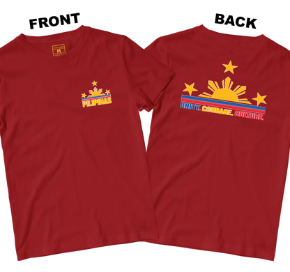 Cotton Shirt: Unity Courage Culture (Front and Back)