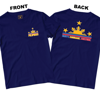 Cotton Shirt: Unity Courage Culture (Front and Back)