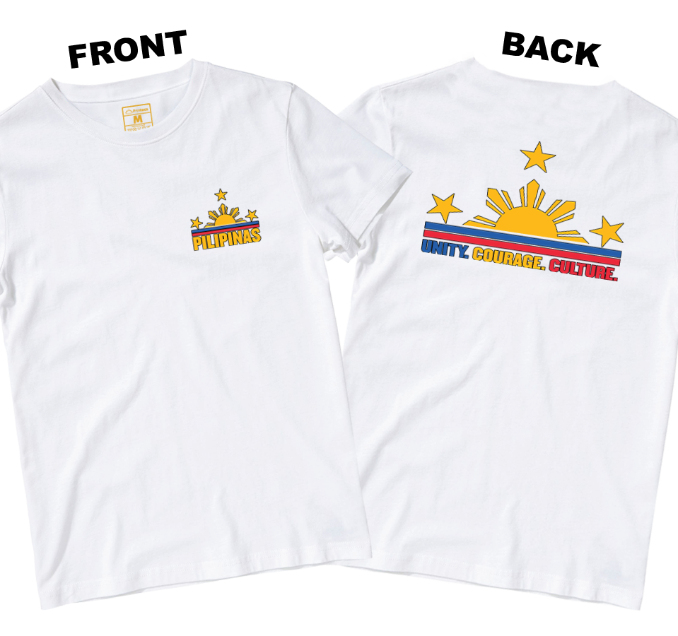 Cotton Shirt: Unity Courage Culture (Front and Back)