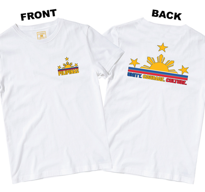 Cotton Shirt: Unity Courage Culture (Front and Back)