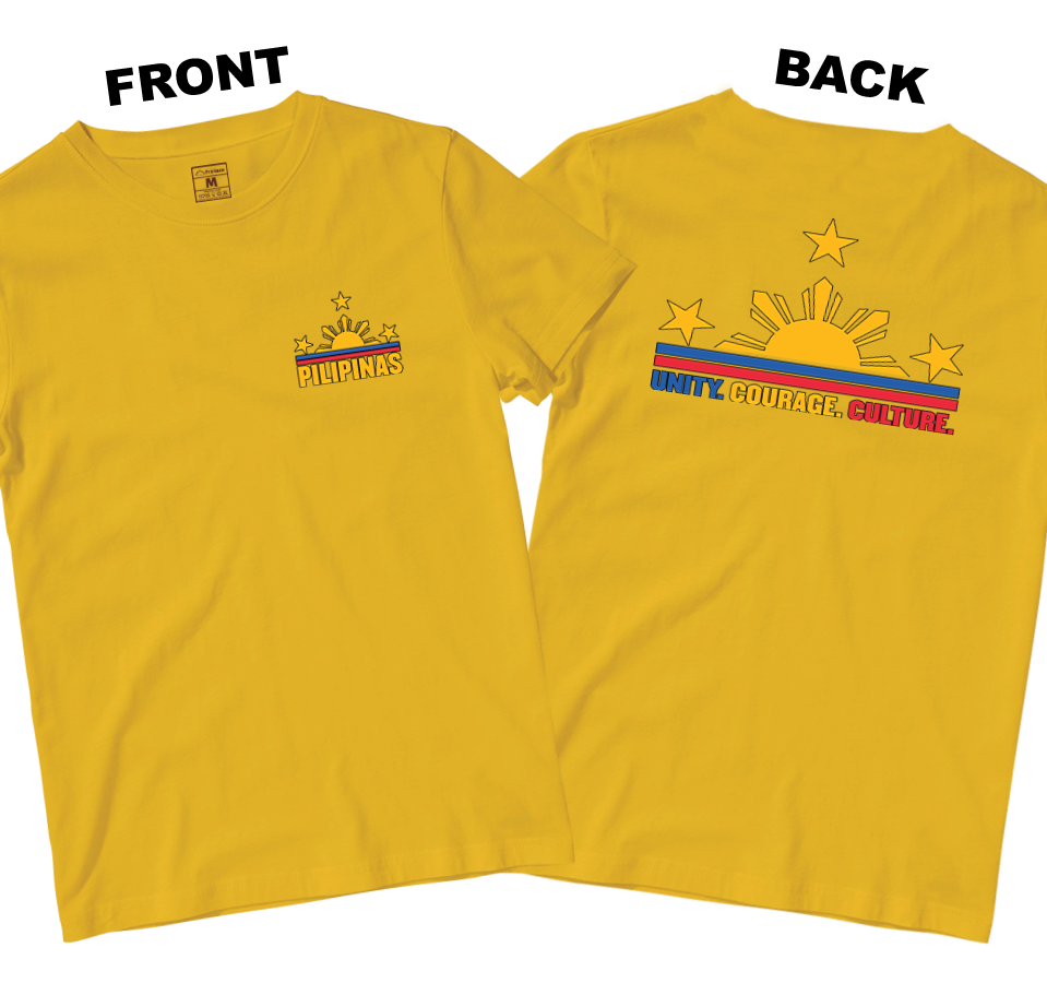 Cotton Shirt: Unity Courage Culture (Front and Back)