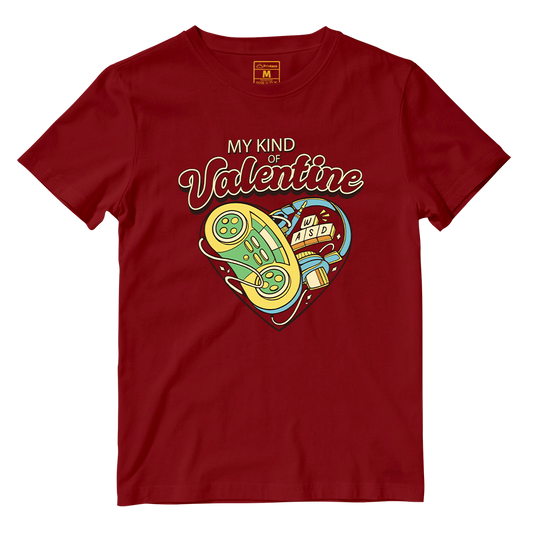 Cotton Shirt: Valentine Gamer