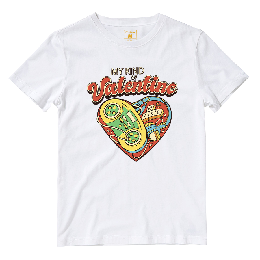 Cotton Shirt: Valentine Gamer