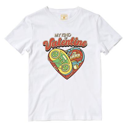 Cotton Shirt: Valentine Gamer