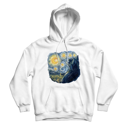 Van Gogh Cat Hoodie