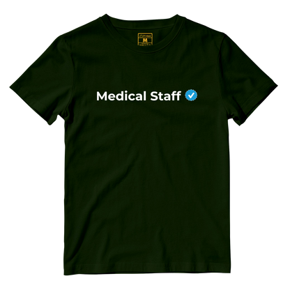 Cotton Shirt: Verified Medical Staff