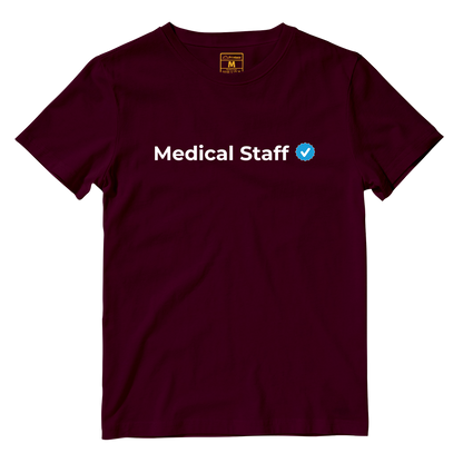 Cotton Shirt: Verified Medical Staff