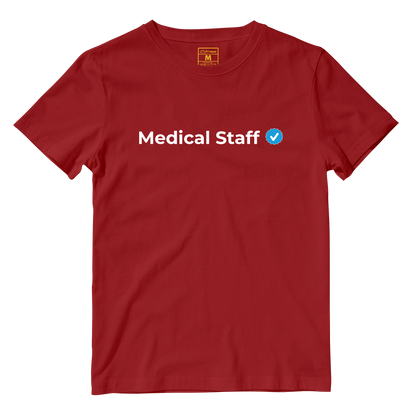 Cotton Shirt: Verified Medical Staff