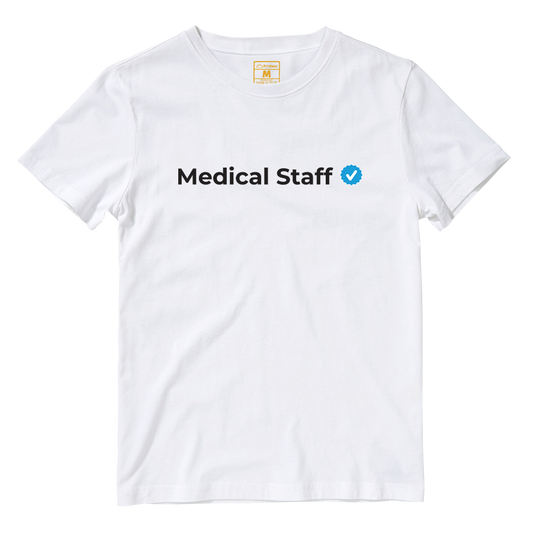 Cotton Shirt: Verified Medical Staff