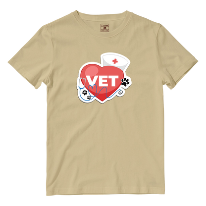 Cotton Shirt: Vet Heart