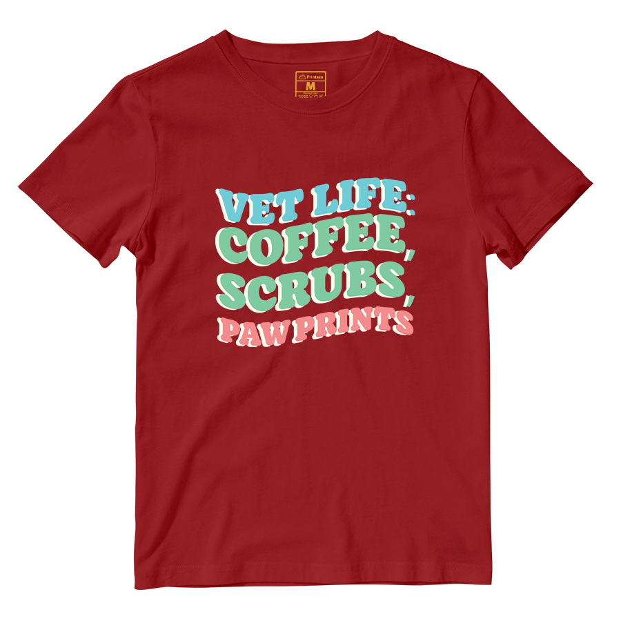 Cotton Shirt: Vet Life