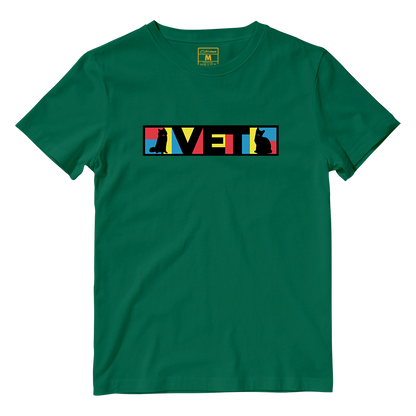 Cotton Shirt: Vet Retro