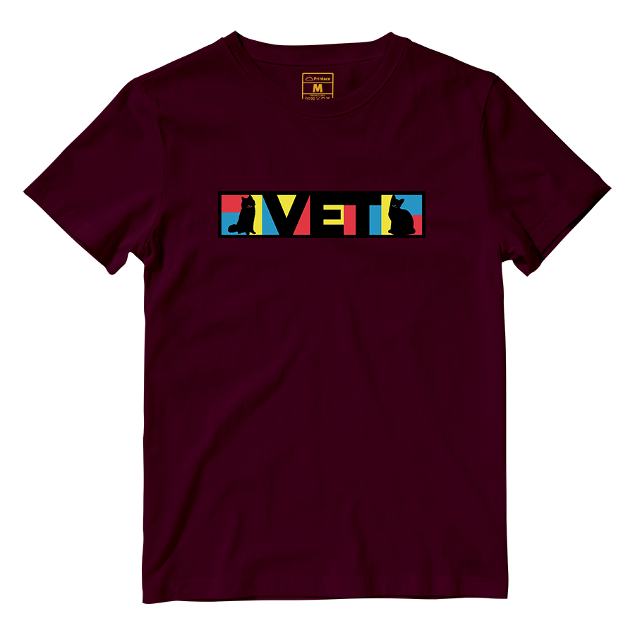 Cotton Shirt: Vet Retro