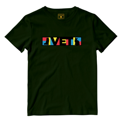 Cotton Shirt: Vet Retro