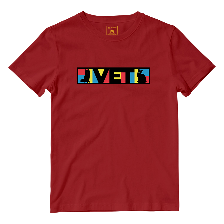 Cotton Shirt: Vet Retro