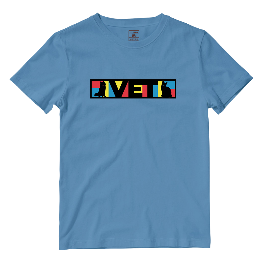 Cotton Shirt: Vet Retro