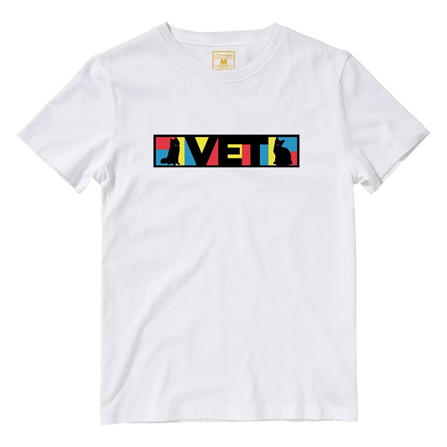 Cotton Shirt: Vet Retro