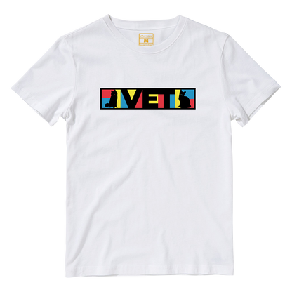 Cotton Shirt: Vet Retro