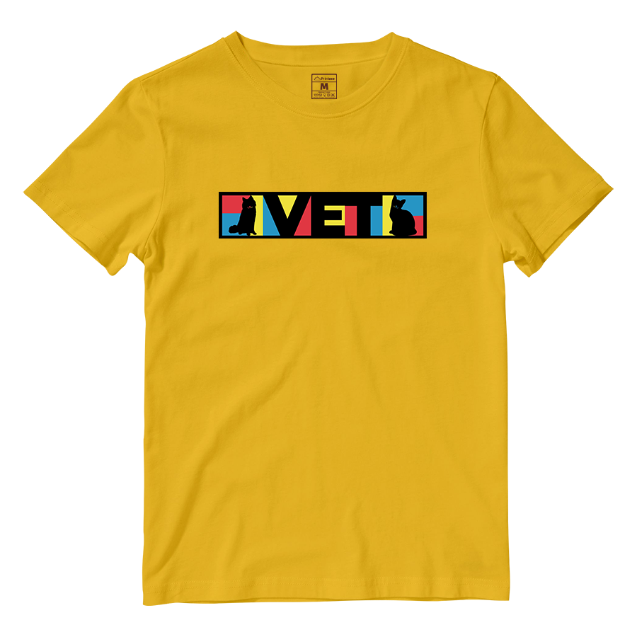 Cotton Shirt: Vet Retro