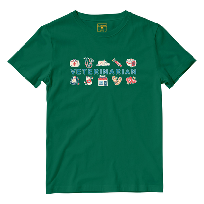 Cotton Shirt: Veterinarian Elements