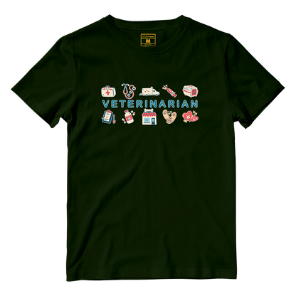 Cotton Shirt: Veterinarian Elements