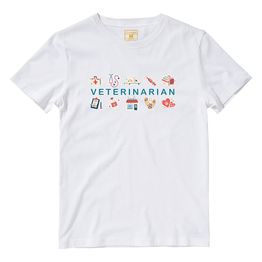 Cotton Shirt: Veterinarian Elements