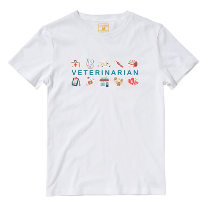 Cotton Shirt: Veterinarian Elements