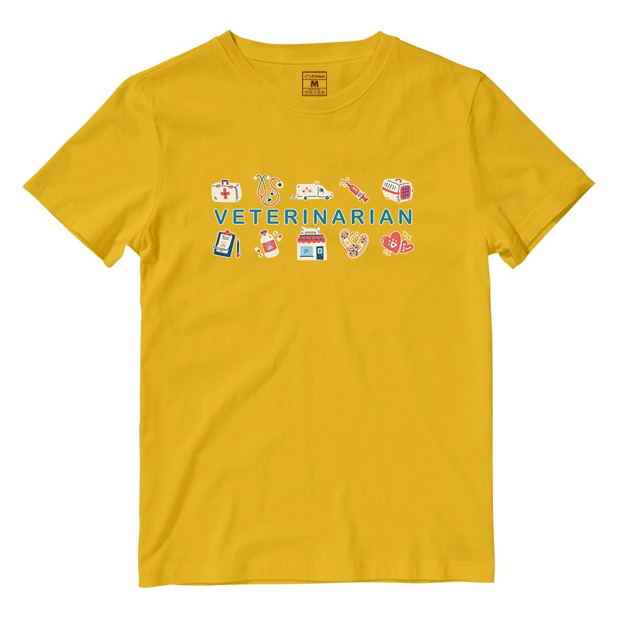 Cotton Shirt: Veterinarian Elements