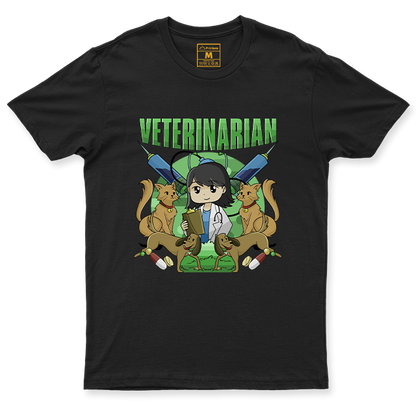 C.Spandex Shirt: Veterinarian Ver 3 Female