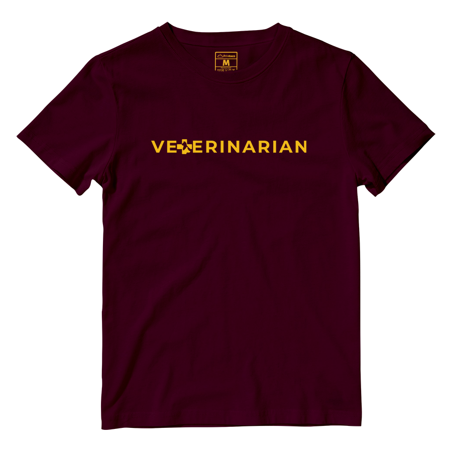 Cotton Shirt: Veterinarian Yellow