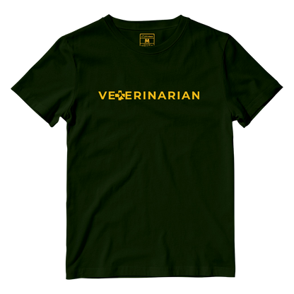 Cotton Shirt: Veterinarian Yellow