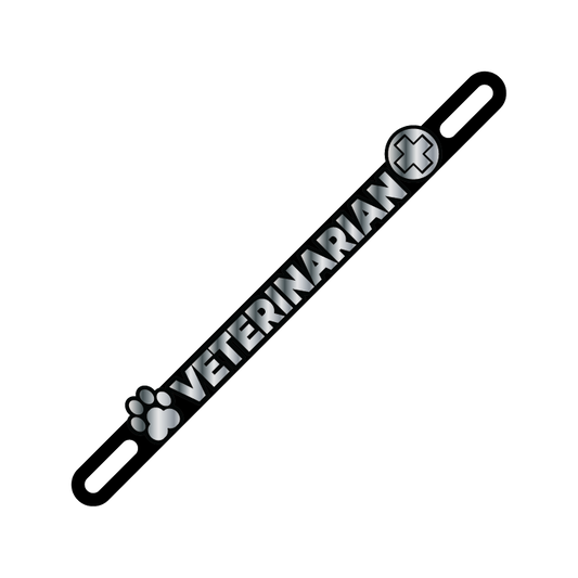 Car Plate Badge: Veterinarian
