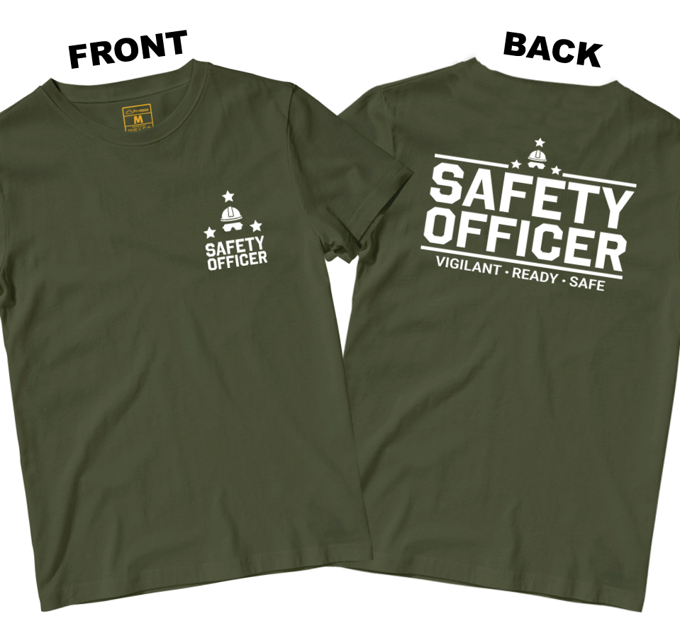 Drifit Shirt: Vigilant Ready Safe (Front and Back)