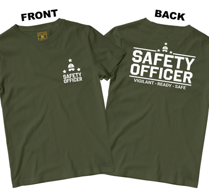 Drifit Shirt: Vigilant Ready Safe (Front and Back)
