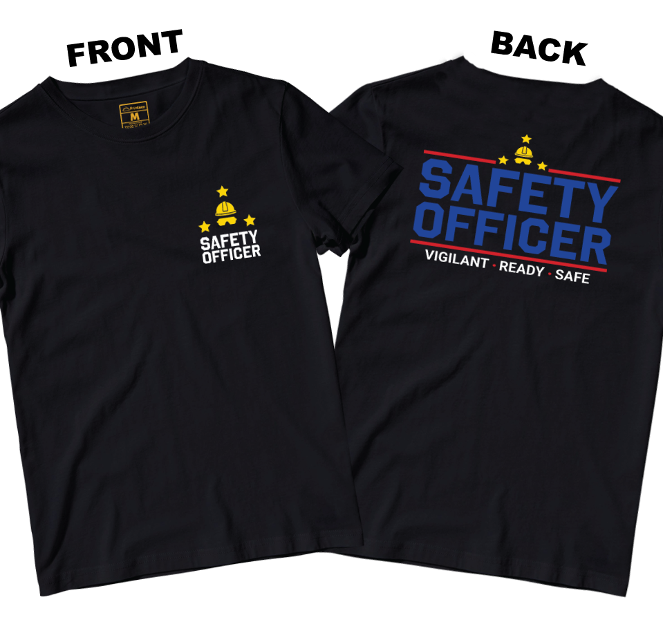 Drifit Shirt: Vigilant Ready Safe (Front and Back)