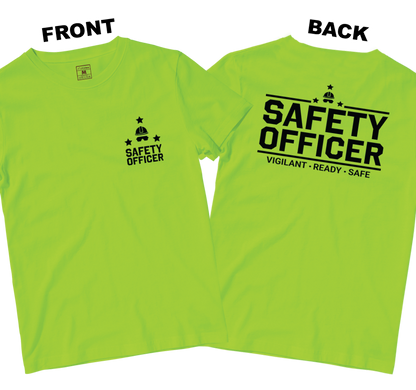 Drifit Shirt: Vigilant Ready Safe (Front and Back)